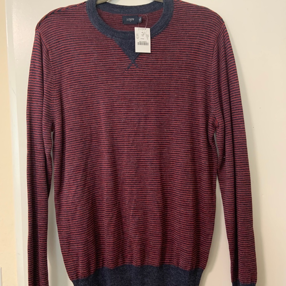 J Crew Striped Sweater